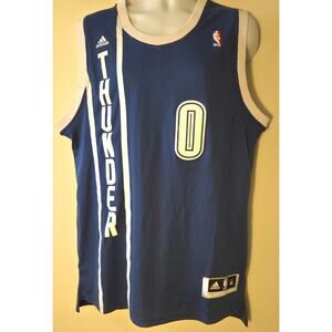 Adidas Oklahoma City Thunder Russell Westbrook Alternate Navy Blue Jersey XL +2